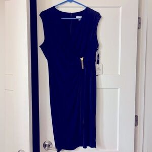 Navy Blue Calvin Klein dress size 12.